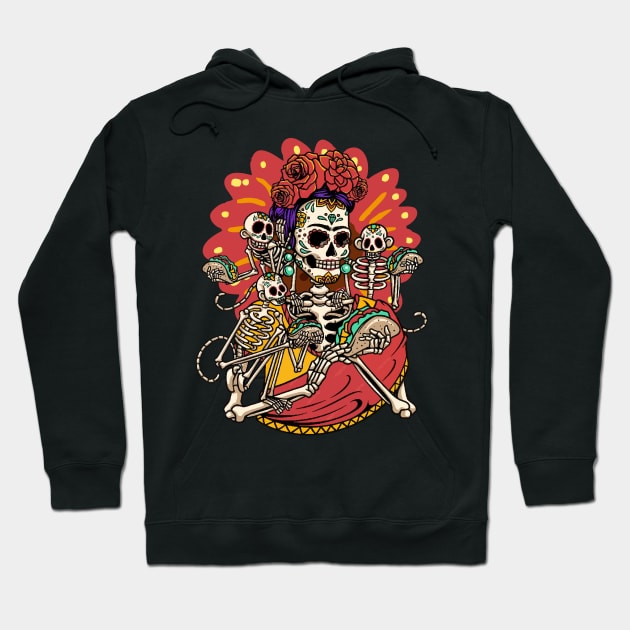 mexican tacos Hoodie by killzilla